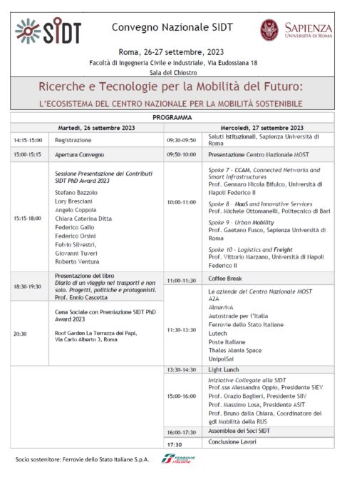 SIDT Eventi