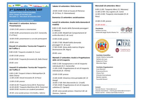 SIDT Eventi